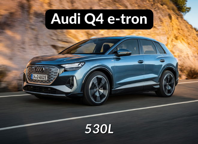 Audi Q4 etron boot